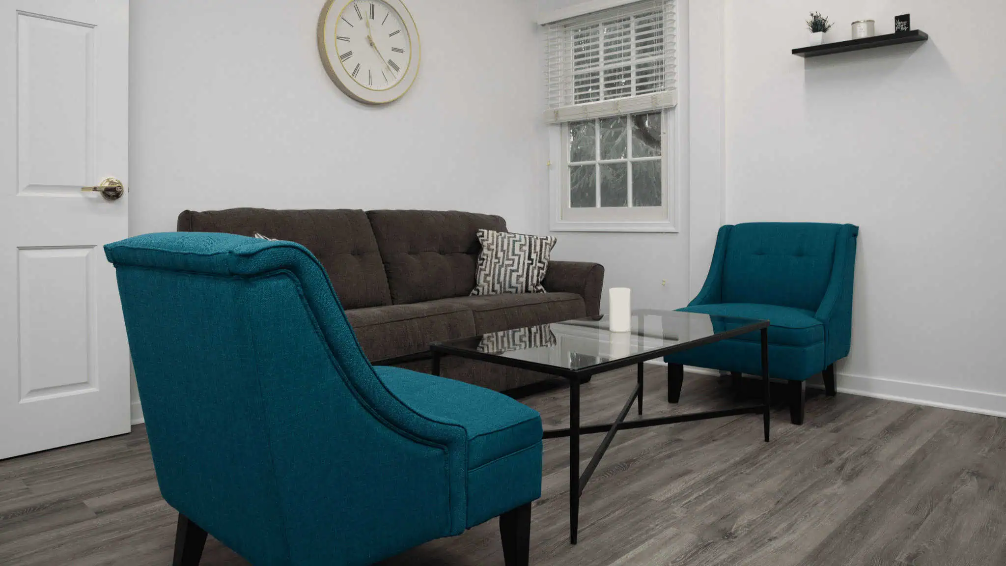 Main office furniture at Rolling Hills.